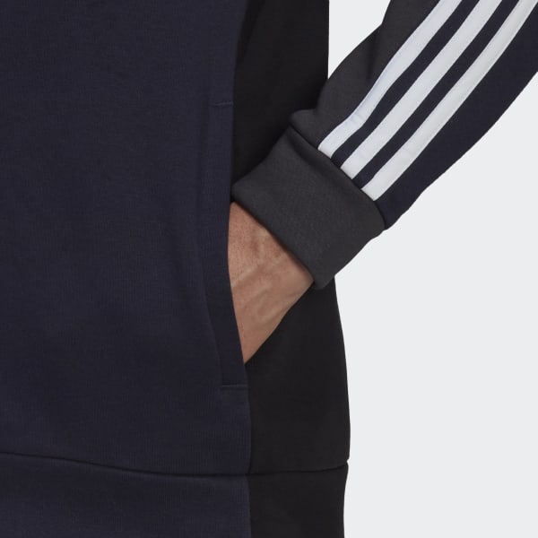 Gra Essentials Colorblock Fleece Full-Zip Hoodie V0728