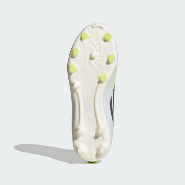 Branco Botas de futebol F50 SPARKFUSION LEAGUE Mid Cut Firm Ground/Artificial Ground para crianças