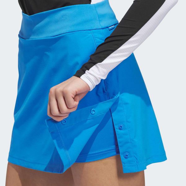 Niebieski Skort Beyond The Course Twistweave z zatrzaskami po bokach