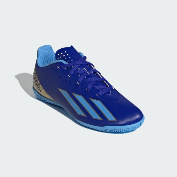 adidas X Crazyfast Messi Club Indoor Boots Blue adidas Thailand