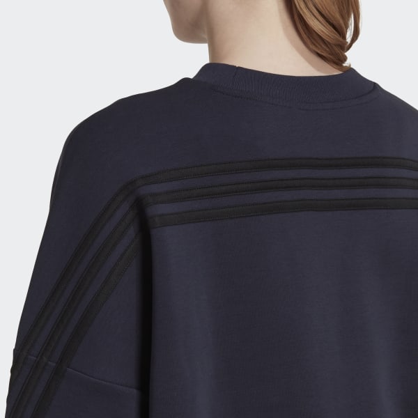 Blu Felpa adidas Sportswear Future Icons 3-Stripes LOR06