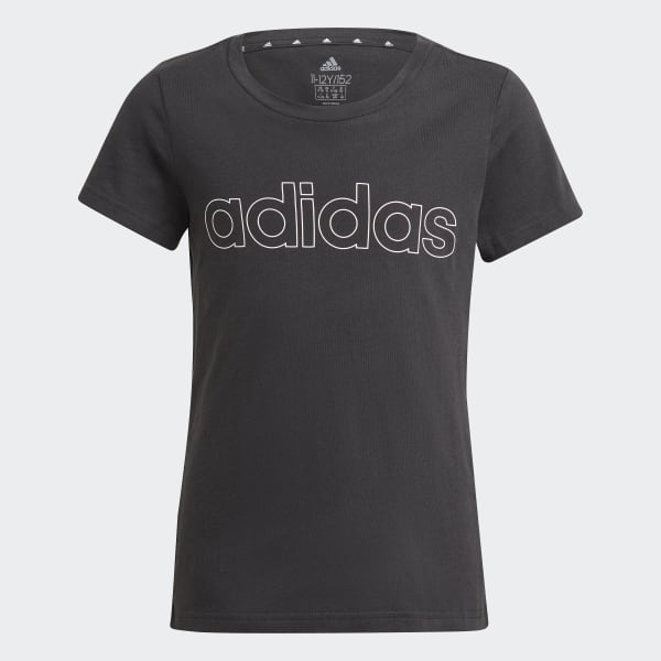 Negro Camiseta adidas Essentials