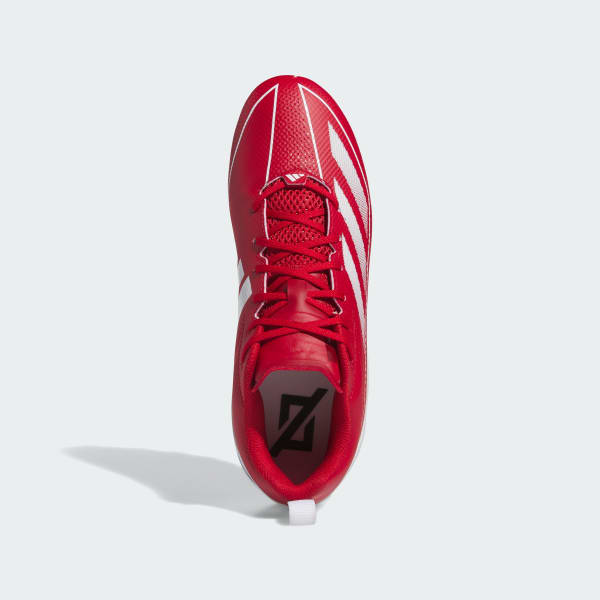 Red Adizero Electric.2 Football Cleats