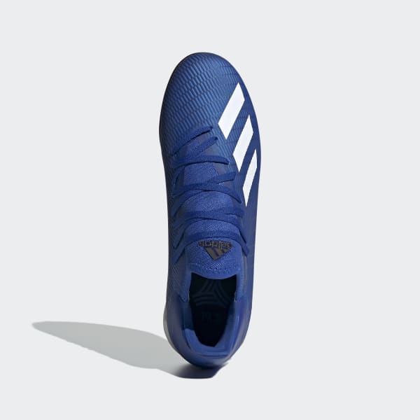 Azul Calzado de Fútbol X 19.3 Pasto Sintético
