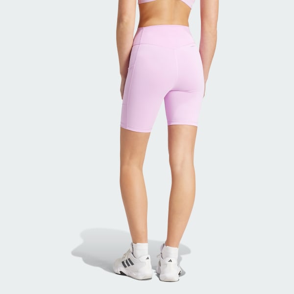 Purple Optime 7-Inch Leggings