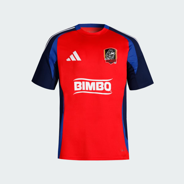Rojo Jersey oficial Atlético Parceros Kings League 2025 Niños