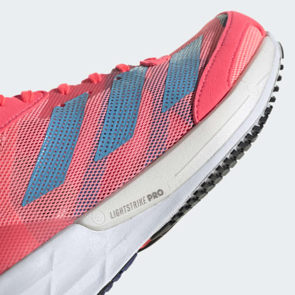 Pink Adizero Adios 6 Shoes