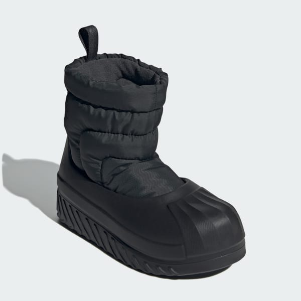 Black Adifom Superstar Winter Boot Shoes