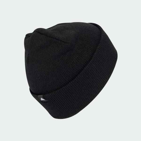 Zwart 3-Stripes Beanie