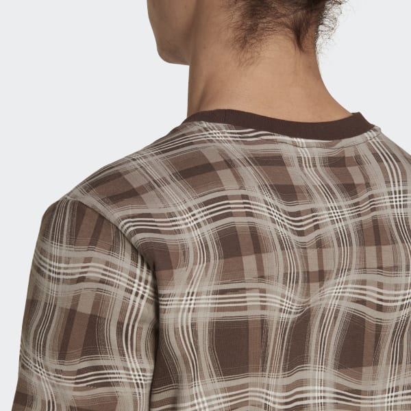 Cafe Camiseta Manga Corta Reveal Allover Print UB072