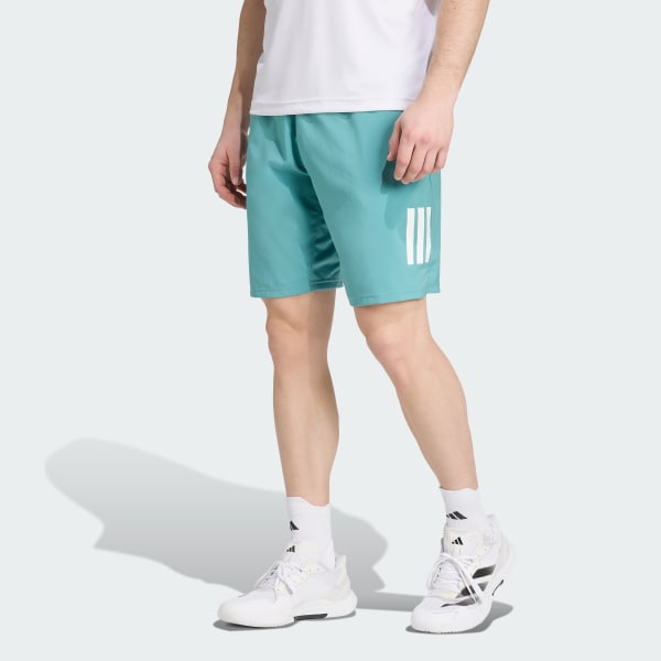 adidas Club Tennis Climacool 3-Stripes Shorts - Turquoise