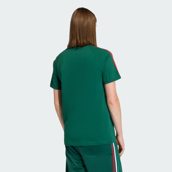 Verde CAMISETA TRÊS LISTRAS