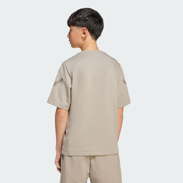 Beige Polo adidas Z.N.E. Kids