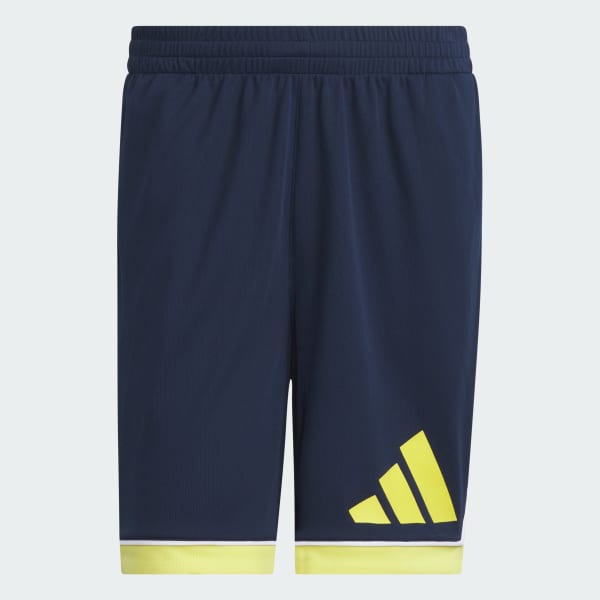 Blue adidas Basketball Badge of Sport Shorts