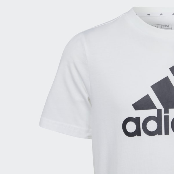 Blanc T-shirt en coton Essentials Big Logo