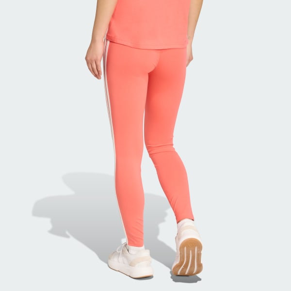 Rose Legging coton 3 bandes Essentials