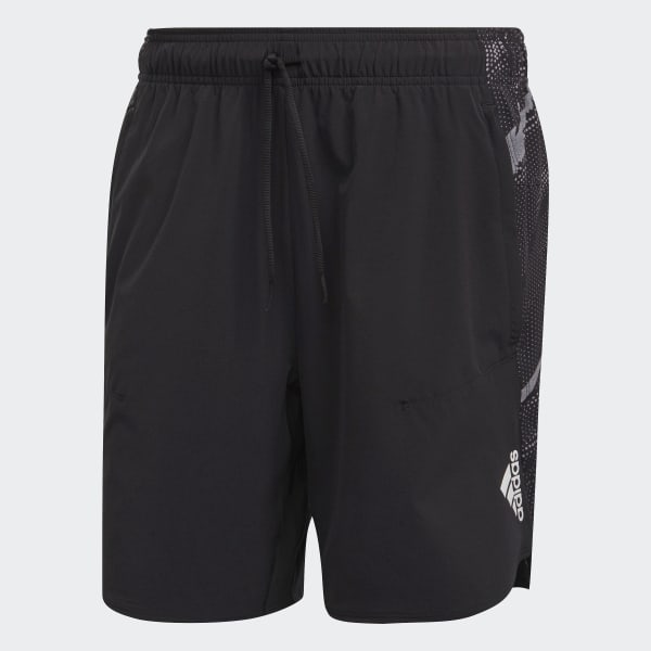 Negro Shorts Designed for Training Graphic