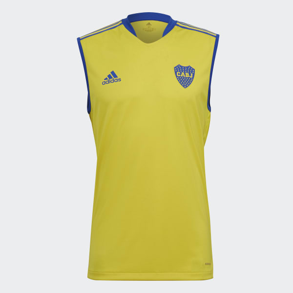 Amarillo Musculosa Tiro Boca Juniors