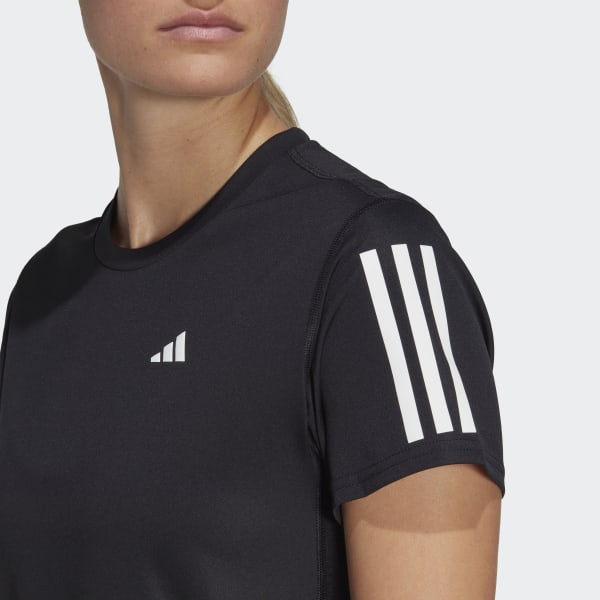 adidas Own the Run T Shirt Black adidas Ireland