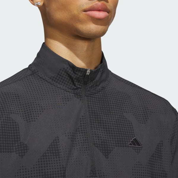 adidas Go-to DWR Short Sleeve Half-Zip Pullover - Black adidas Go-to DWR Short Sleeve Half-Zip Pullover - Black