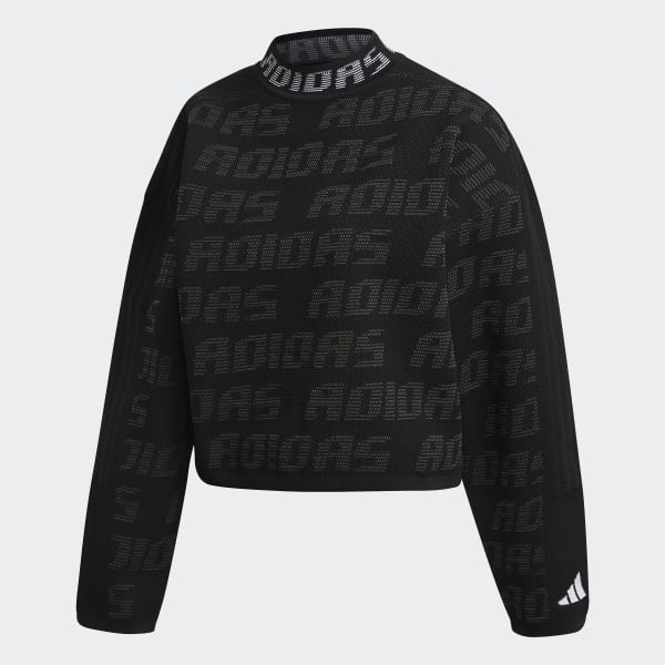 Adidas knit sweatshirt 2025