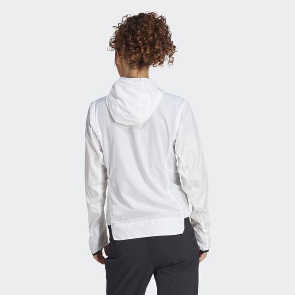 Ladies white adidas jacket shop