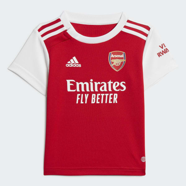 Rosso Divisa Baby Home 22/23 Arsenal FC CE419