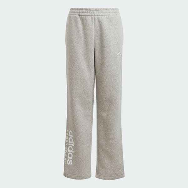 Adidas grey outlet fleece joggers
