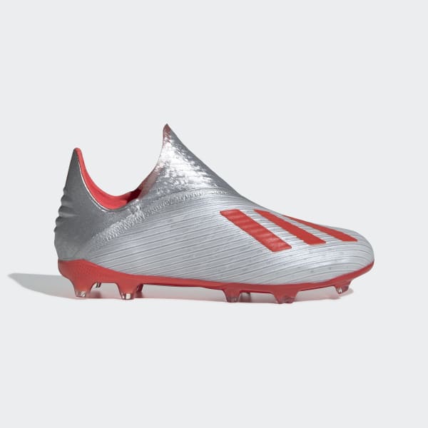 adidas X 19+ Firm Ground Boots - Silver 