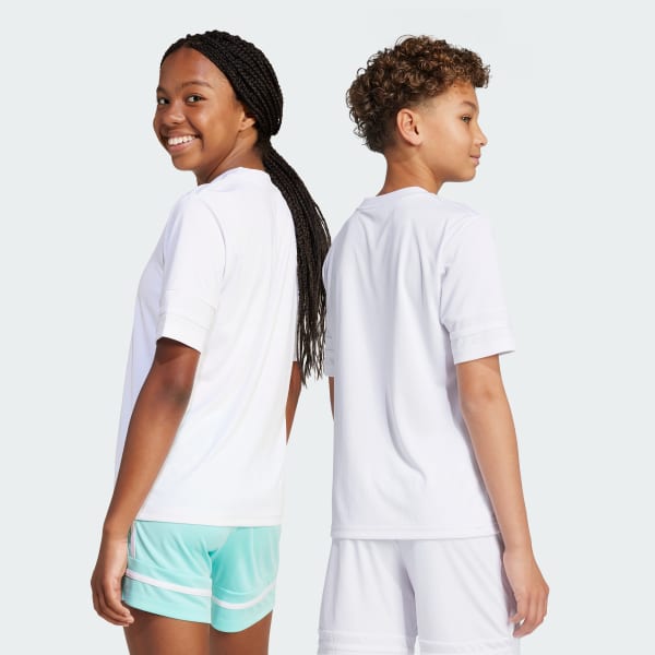 blanc Maillot Squadra 25 Enfants