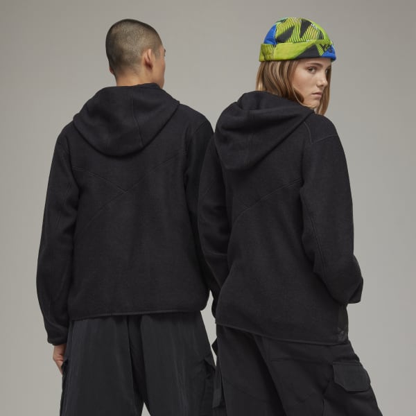 zwart Y-3 Fleece Jack