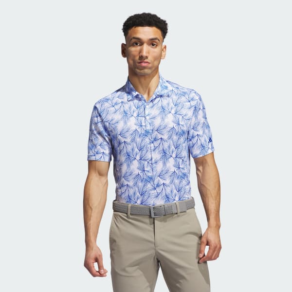 biela Polokošeľa Ultimate365 Mesh Print