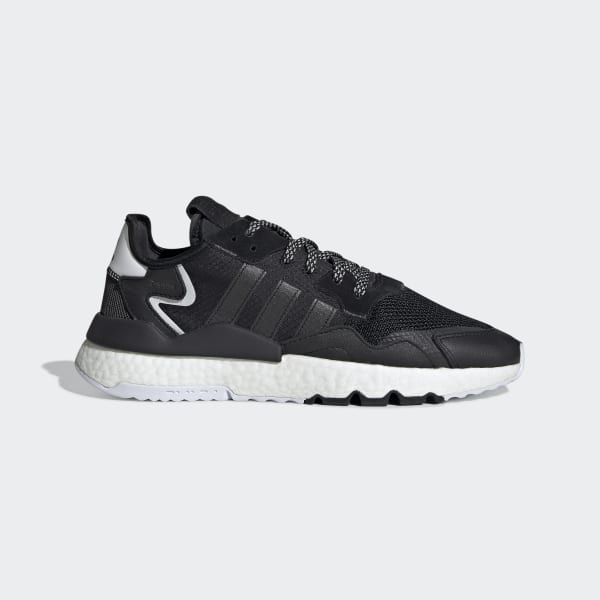 adidas Nite Jogger Shoes - Black 