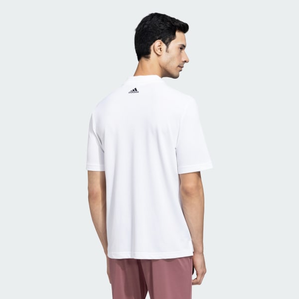White Pocket Polo T-Shirt
