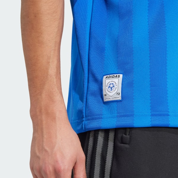 アディダス 90年代のストライプジャージー - ブルー | アディダス ジャパン