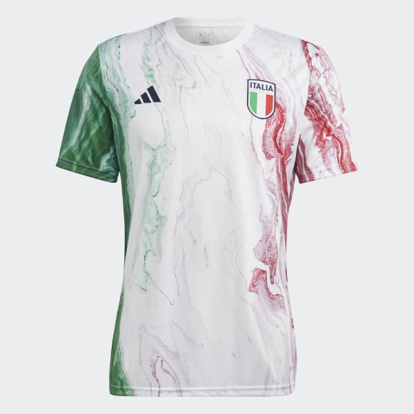 Verde Camiseta Prepartido Italia