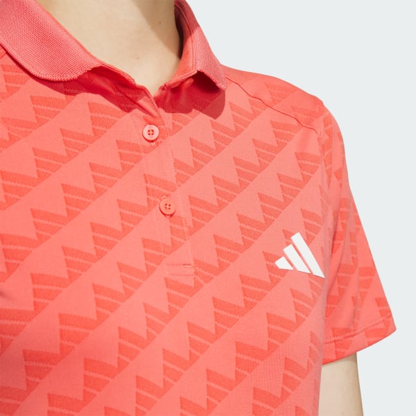 セット【アディダスゴルフ】HEAT.RDY BOSジャガードポロシャツ スカート adidas ポロシャツ HEAT.RDY BOSジャガードポロ「adidas Golf