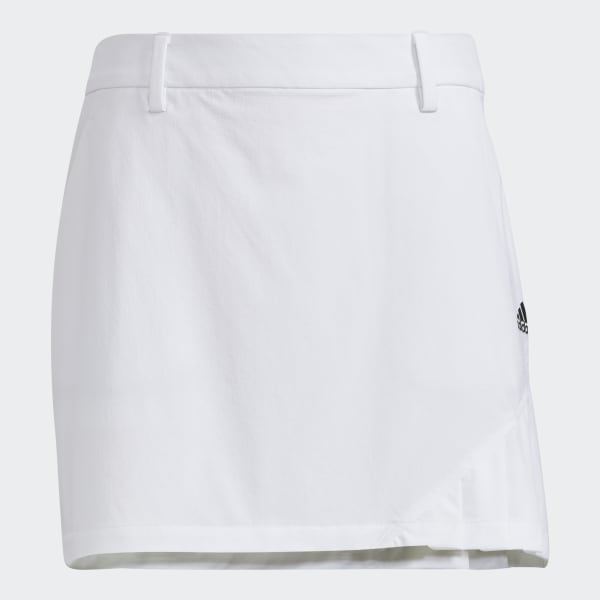 White 3-Stripes Pleated Skirt