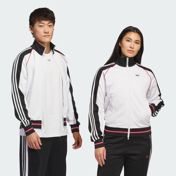 Blanco Chaqueta deportiva Tyshawn