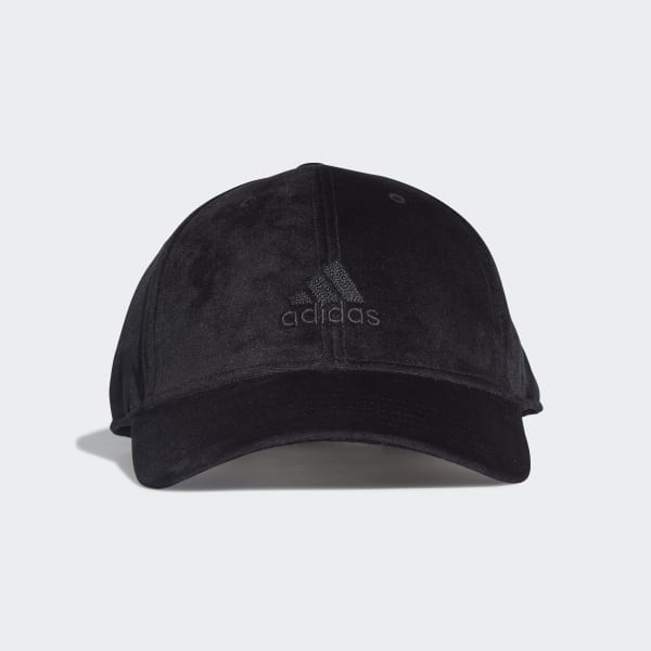 adidas Velvet Baseball Cap - Black 
