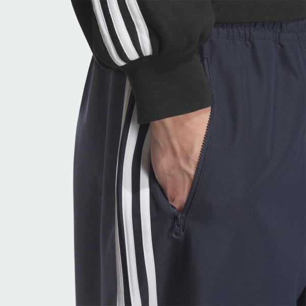 最終値下げレトロ ADS200 ウーブンパンツ S ブルー adidas パンツ レトロ Ads200 ウーブンパンツ / アディダス