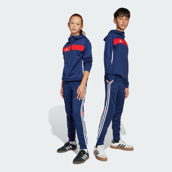 blauw Tiro 25 Essentials Joggingbroek Kids