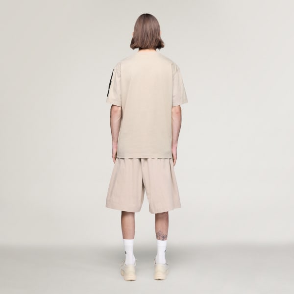 Brown Y-3 UT WIDELEG SHORTS