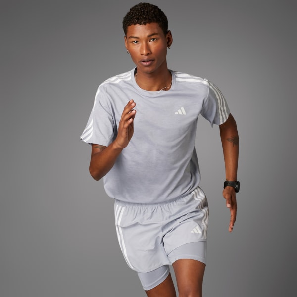 Shorts adidas Performance Own the Run 3-Stripes 2-in-1 Shorts IQ3808