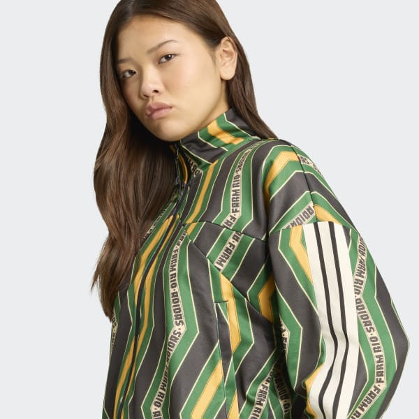 おしゃれ★adidas X Farm Tiro トラックジャケット adidas x FARM Tiro Track Top - Red | Free Shipping with