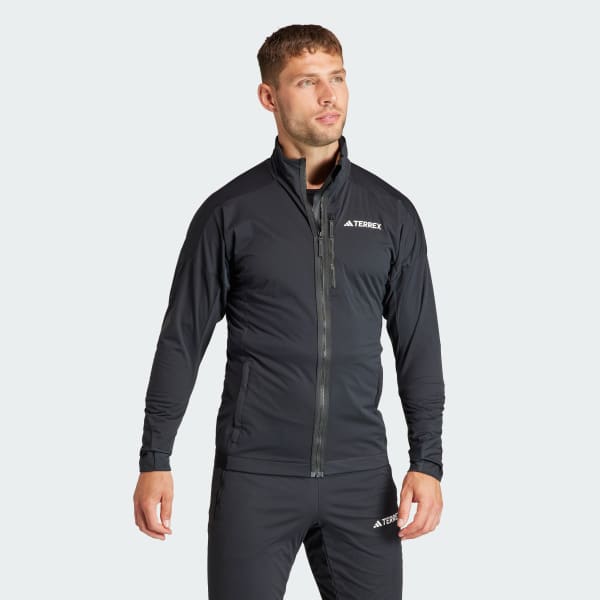 adidas Terrex Xperior Cross-Country Ski Soft Shell Jacket - Black ...