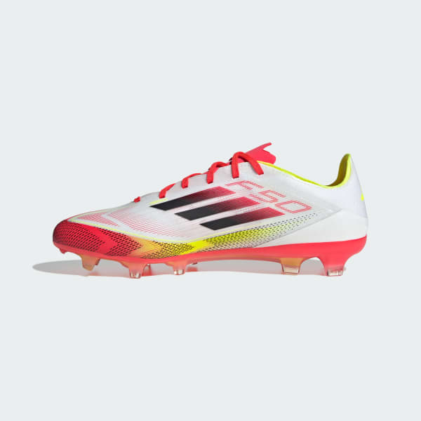 adidas F50 Pro Firm Ground Cleats - White | Free Shipping