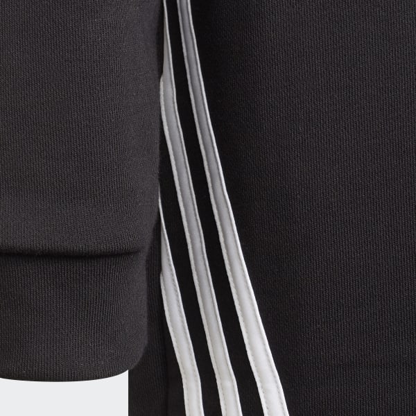 Black Primegreen Future Icons 3-Stripes Hooded Dress JAS54