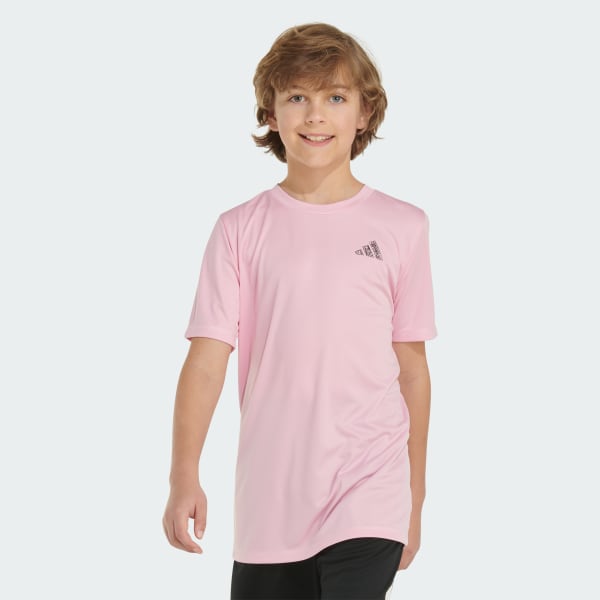 Pink adidas Short Sleeve Art of Soccer Tee