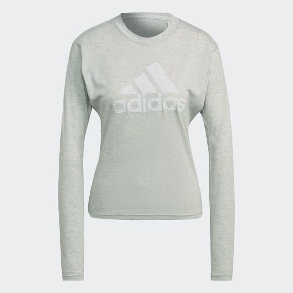 Gronn Future Icons Winners 3 Long Sleeve T-skjorte QF920